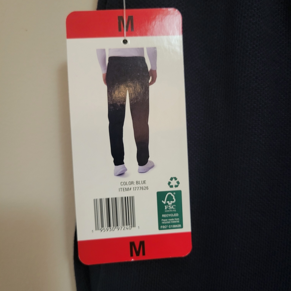 32 Degree Heat Men's Blue Jogger - Picture 4 of 6